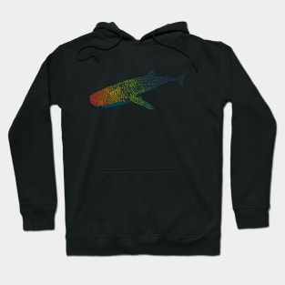 Rainbow Whale Shark Hoodie